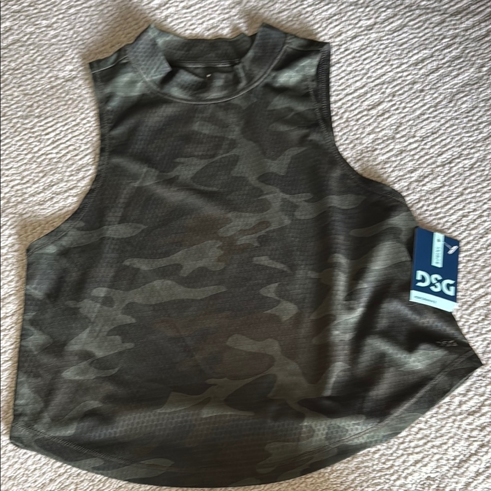 DSG Olive Camouflage Tank Top